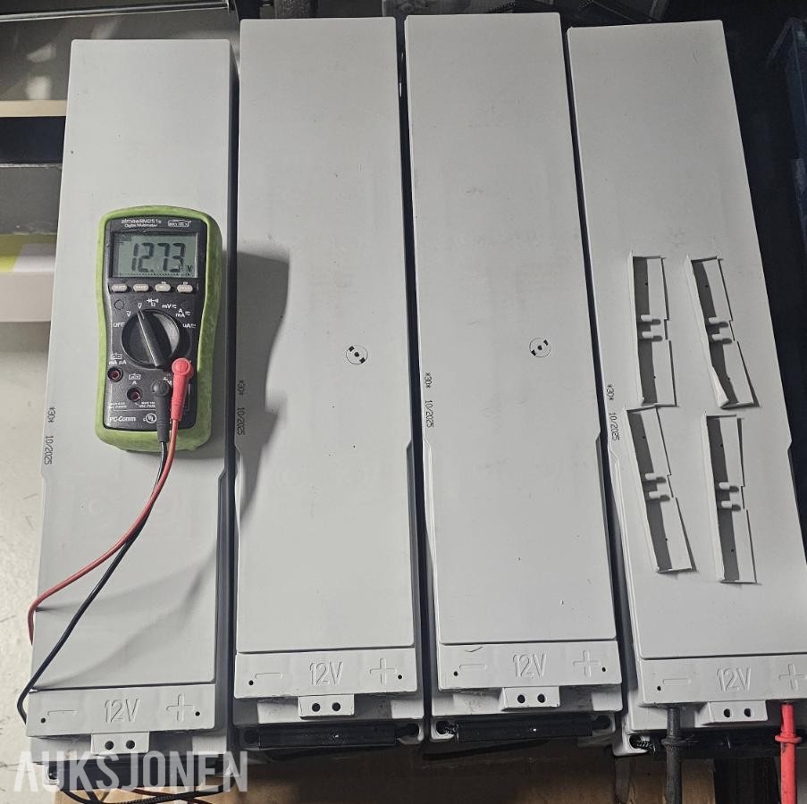 4 stk -Marathon M12V155FT – 12V / 155Ah batterier