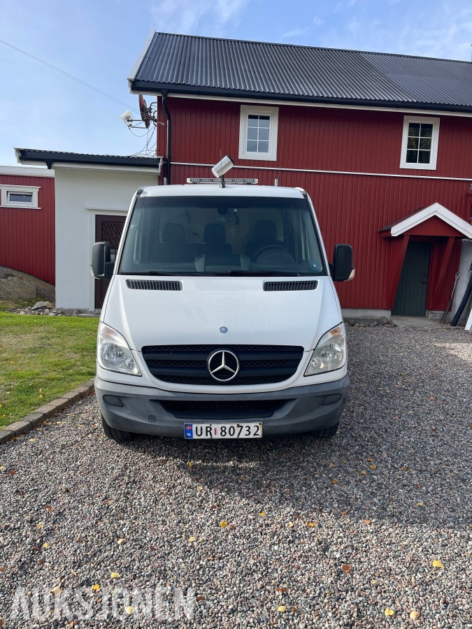 2008 Mercedes-Benz Sprinter planbil /m Kran - EU OK - 143 000 km