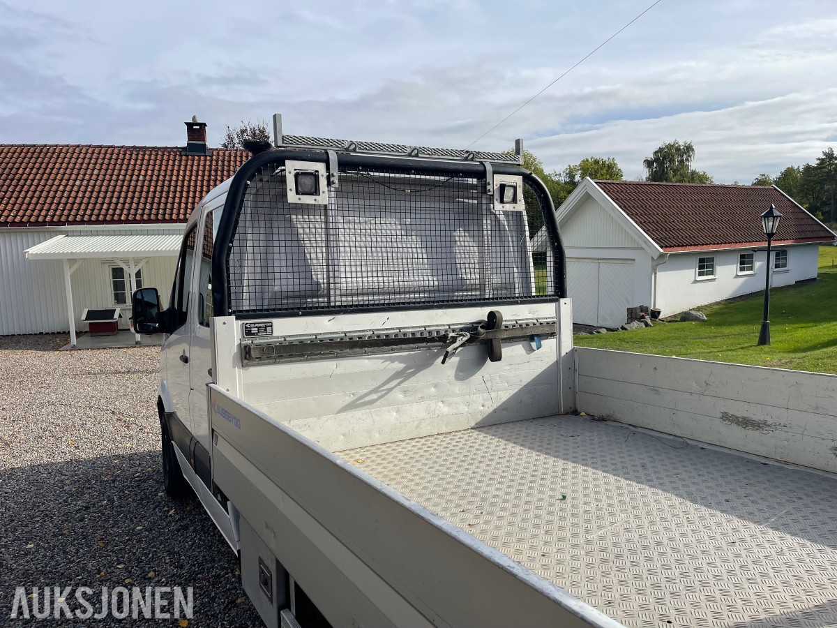 2008 Mercedes-Benz Sprinter planbil /m Kran - EU OK - 143 000 km