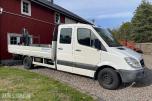 2008 Mercedes-Benz Sprinter planbil /m Kran - EU OK - 143 000 km 