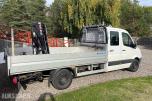 2008 Mercedes-Benz Sprinter planbil /m Kran - EU OK - 143 000 km 