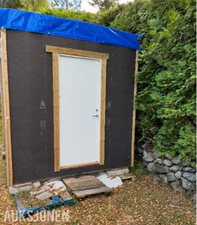 2024 Isolert varmestue/bod/anneks, Størrelse 2,5 x 3,5 meter