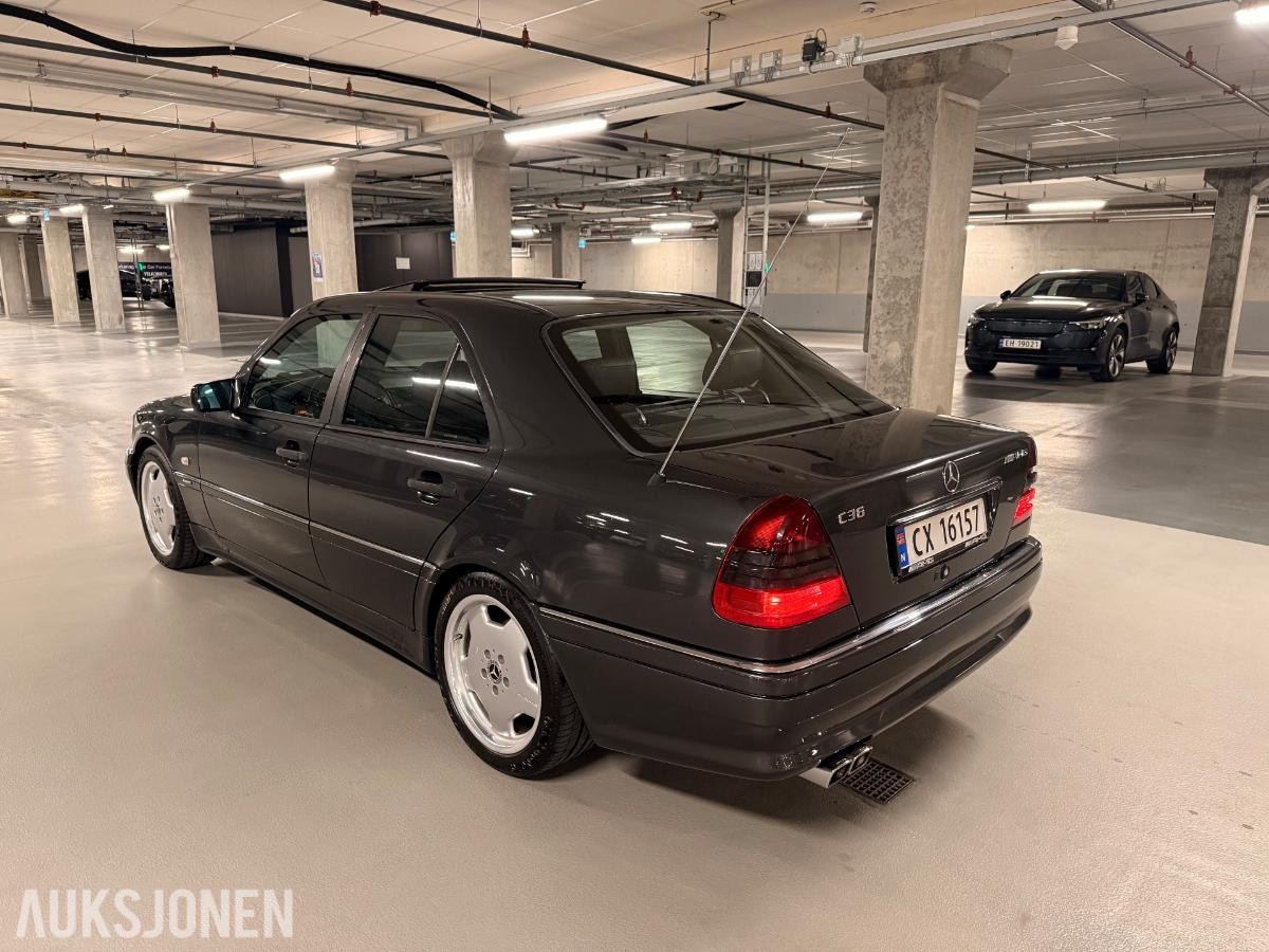 1994 Mercedes-Benz C 36 AMG 3.6 280HK 82000km Automat, Soltak, AMG-Felger