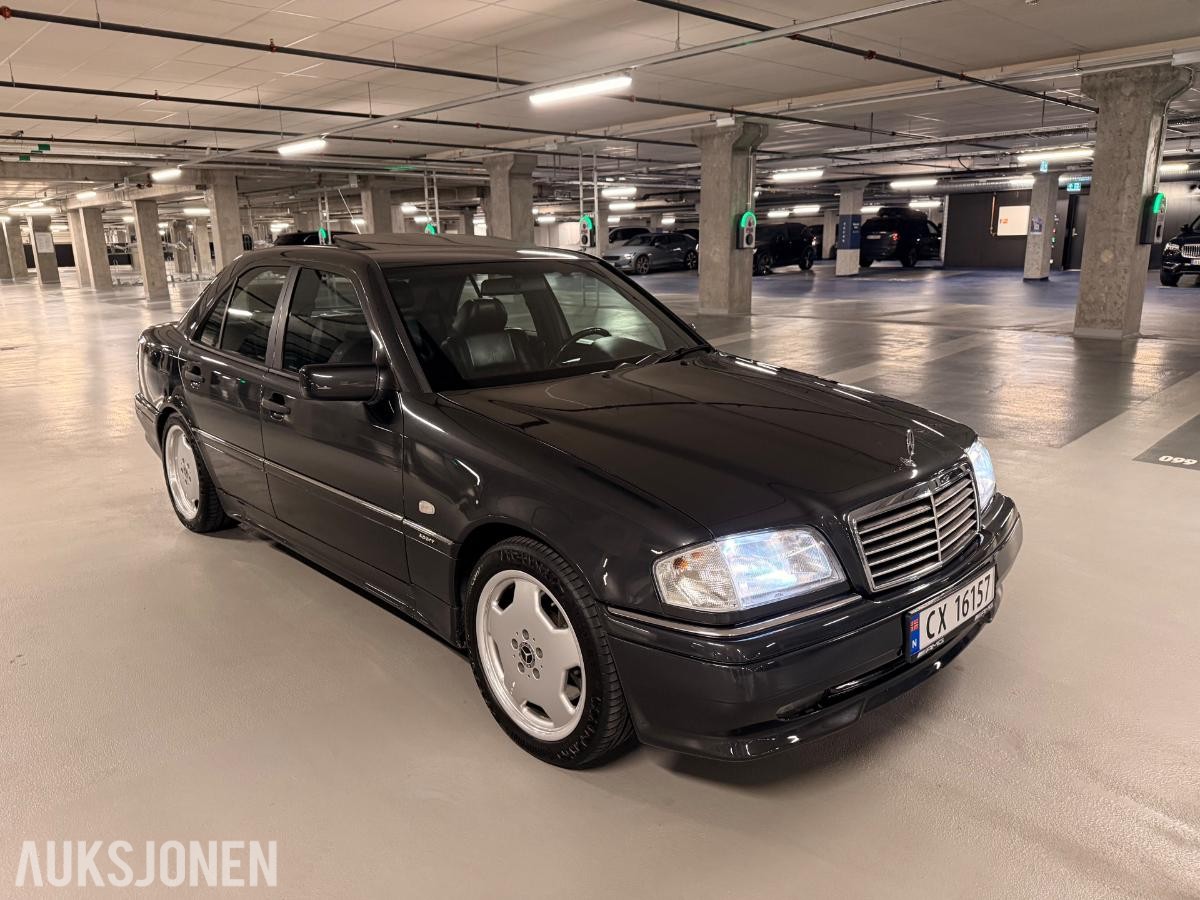 1994 Mercedes-Benz C 36 AMG 3.6 280HK 82000km Automat, Soltak, AMG-Felger