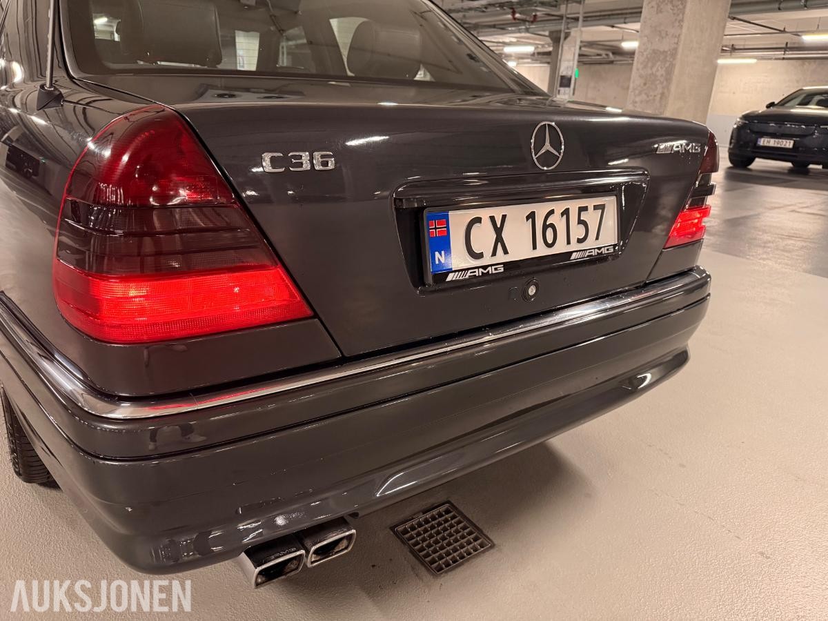 1994 Mercedes-Benz C 36 AMG 3.6 280HK 82000km Automat, Soltak, AMG-Felger