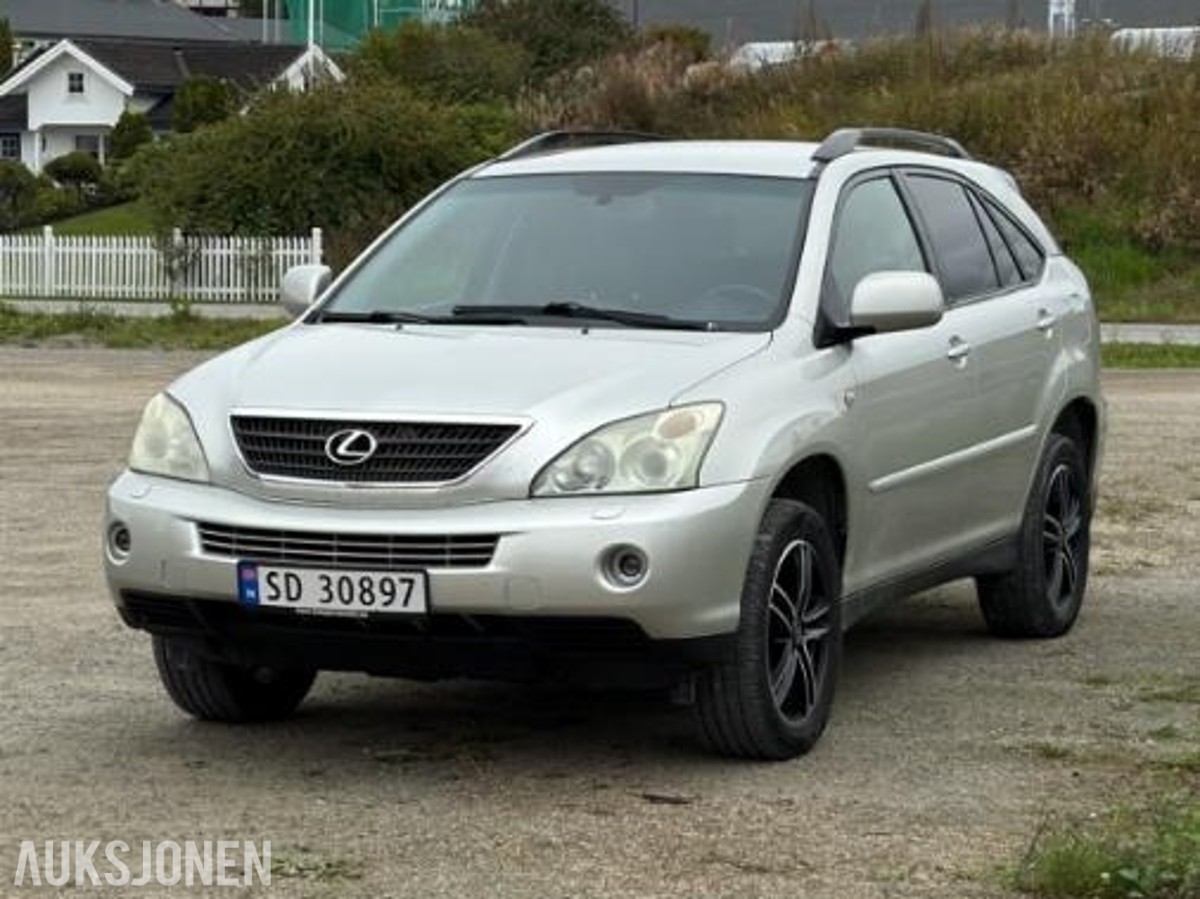 2006 LEXUS RX400h 3.3 HYBRID 211HK 4WD CRUISEKONTROLL, RYGGEKAMERA