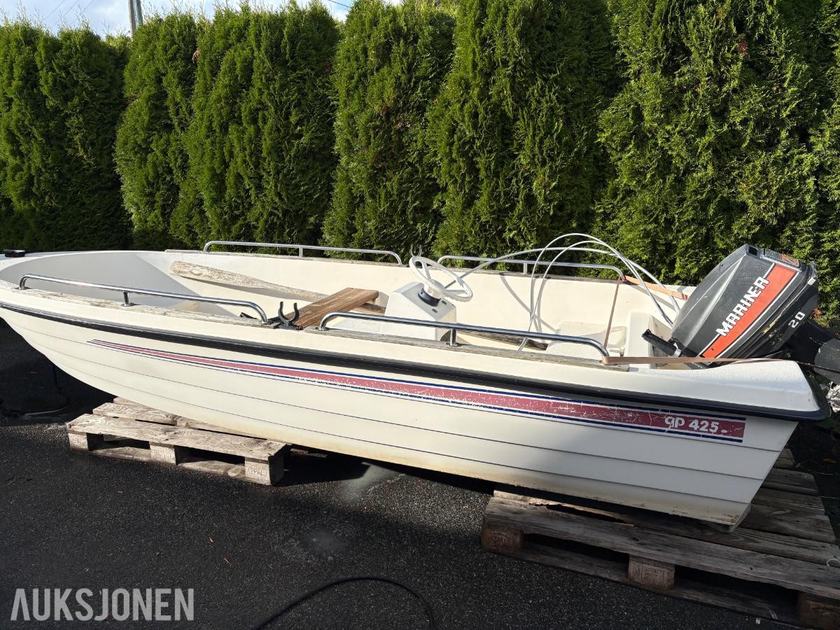 Rana GP 425 Skjærgårdsjeep 14 fot med Mariner 20 hk
