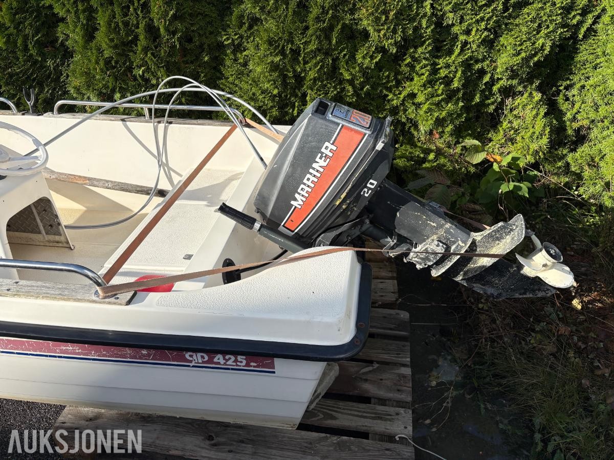 Rana GP 425 Skjærgårdsjeep 14 fot med Mariner 20 hk