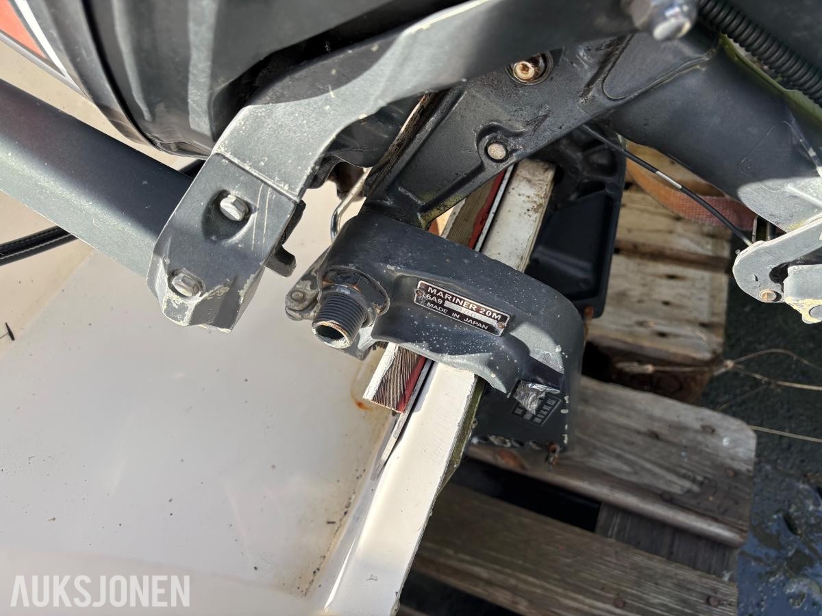 Rana GP 425 Skjærgårdsjeep 14 fot med Mariner 20 hk