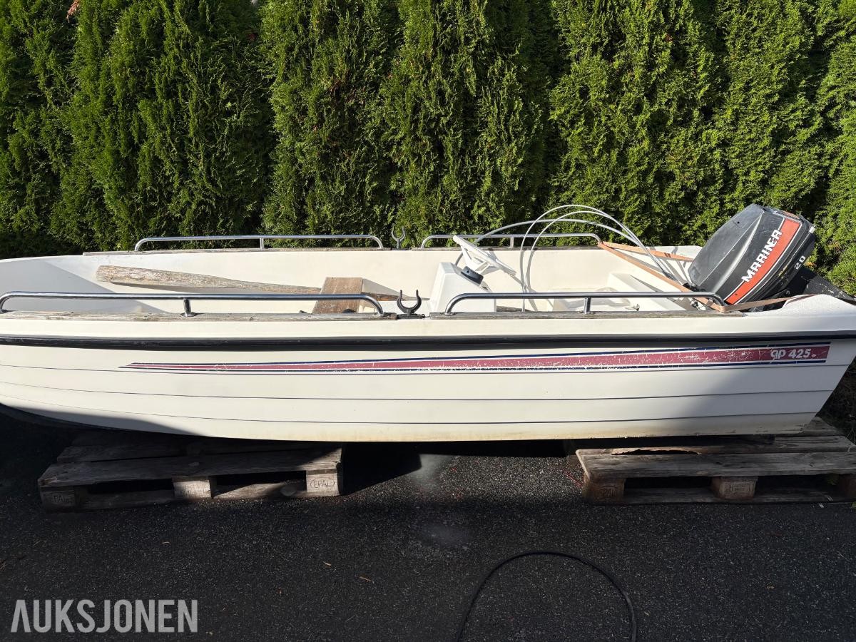 Rana GP 425 Skjærgårdsjeep 14 fot med Mariner 20 hk