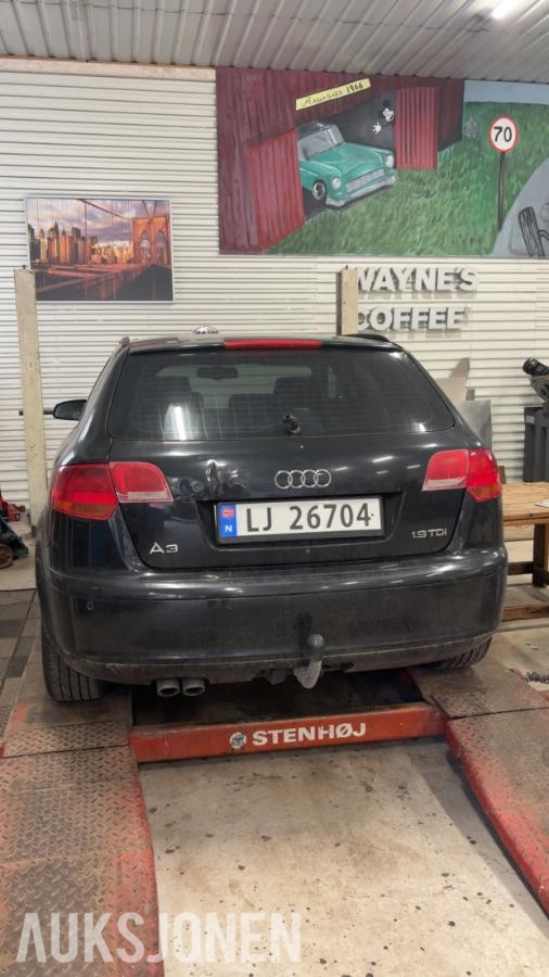 2007 Audi A3  1.9 105hk rep objekt hengerfeste 