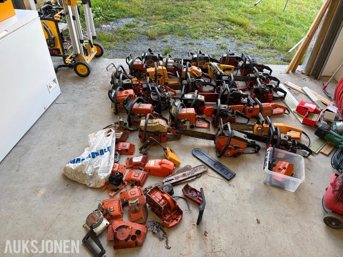 Motorsag-lot; Stihl, Husqvarna, Jobu