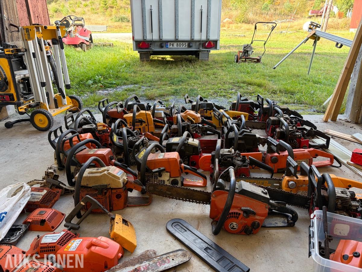 Motorsag-lot; Stihl, Husqvarna, Jobu