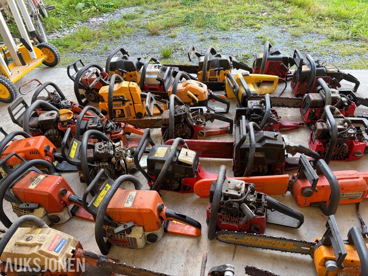 Motorsag-lot; Stihl, Husqvarna, Jobu