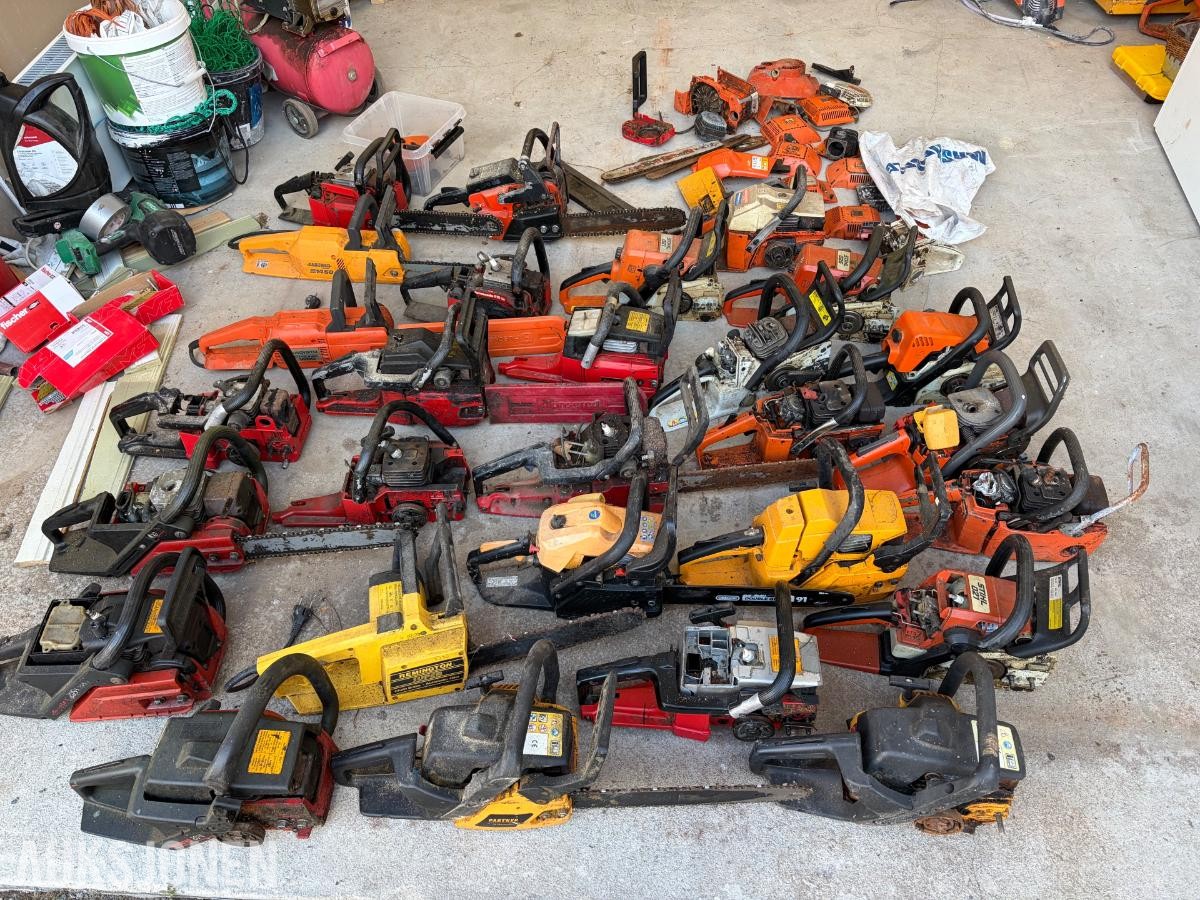 Motorsag-lot; Stihl, Husqvarna, Jobu