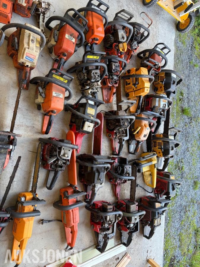 Motorsag-lot; Stihl, Husqvarna, Jobu