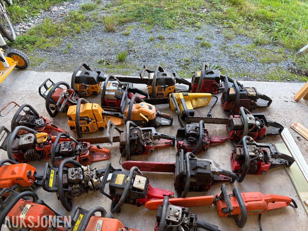 Motorsag-lot; Stihl, Husqvarna, Jobu