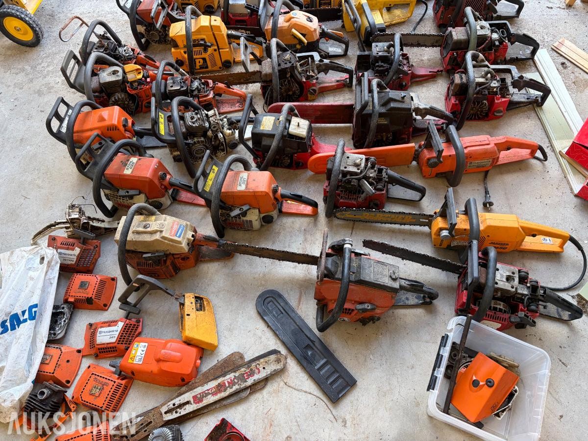 Motorsag-lot; Stihl, Husqvarna, Jobu