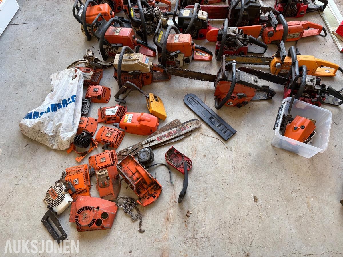 Motorsag-lot; Stihl, Husqvarna, Jobu