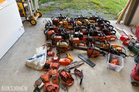 Motorsag-lot; Stihl, Husqvarna, Jobu