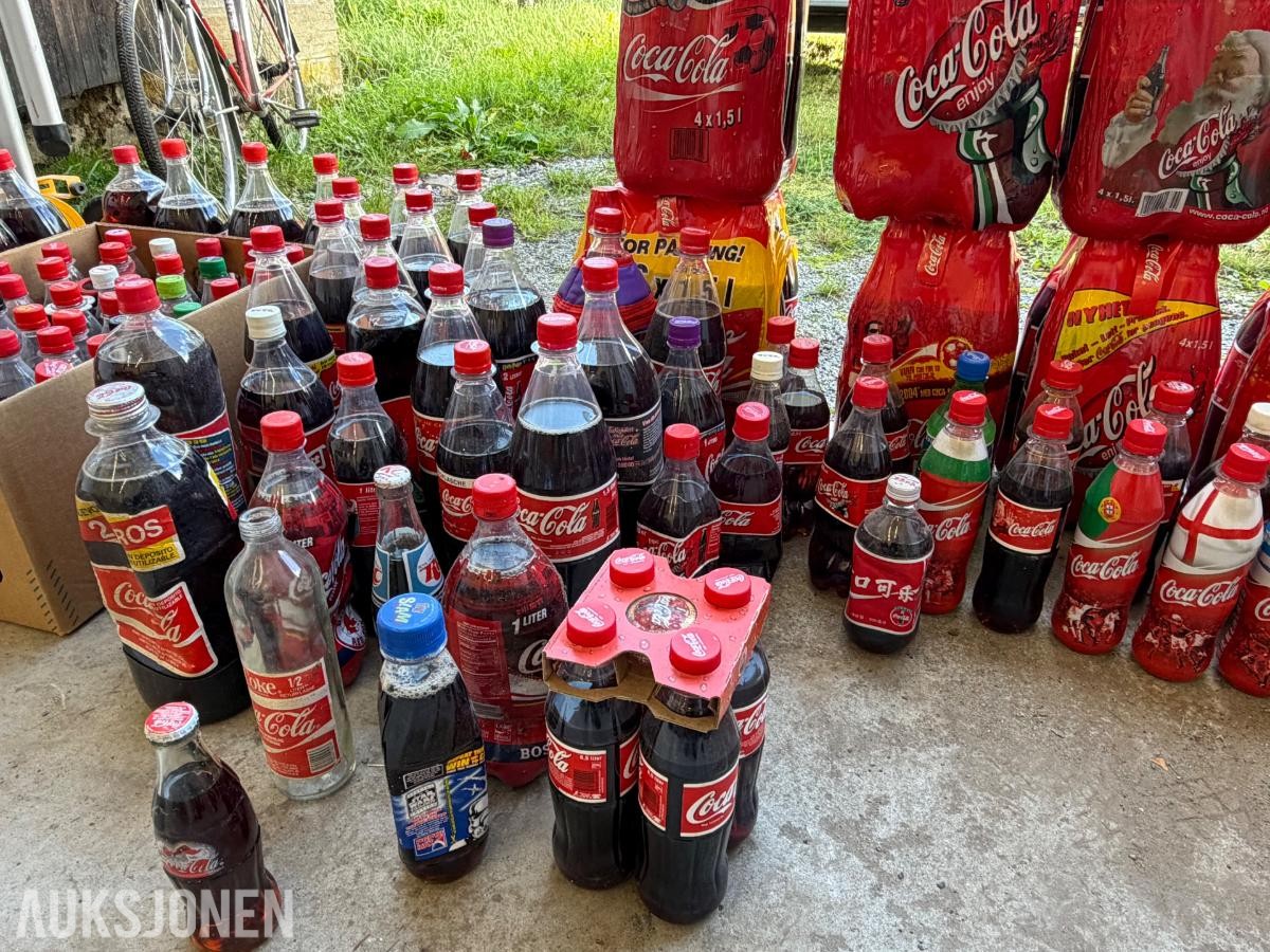 Cola samling selges 