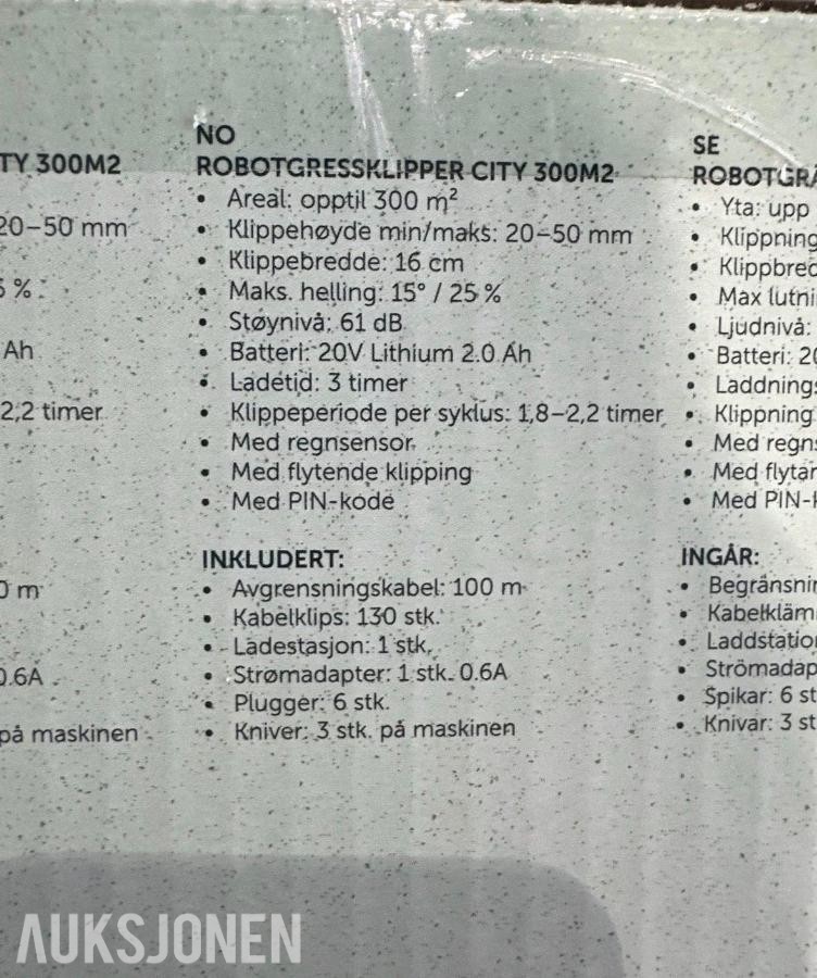 2026 Robotgressklipper - Grouw 300m3 City