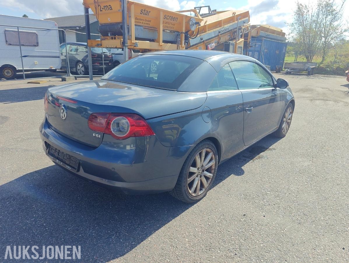 2007 Volkswagen Eos 1.6 Bensin 116HK Cabriolet, Reparasjonsobjekt 