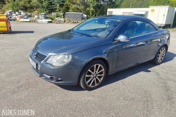 2007 Volkswagen Eos 1.6 Bensin 116HK Cabriolet, Reparasjonsobjekt