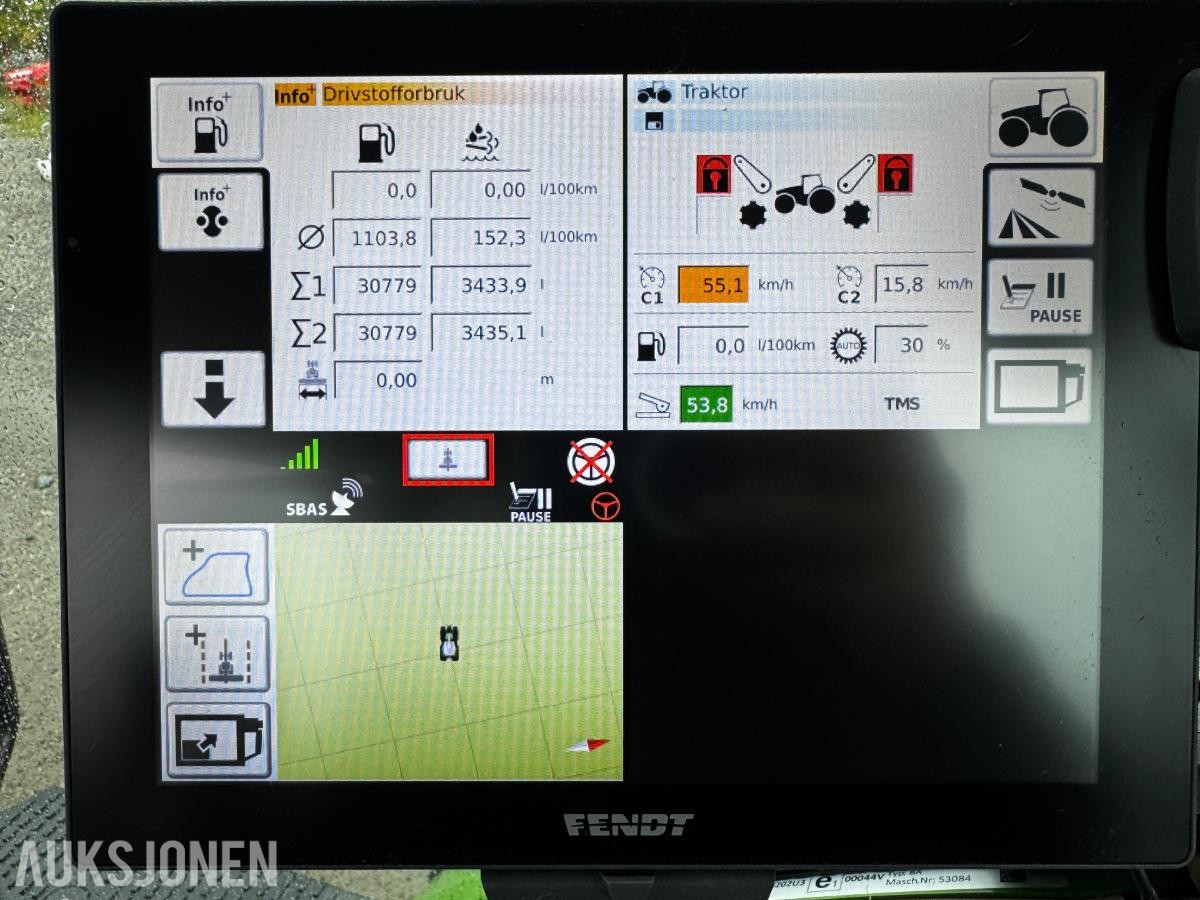 2020 Fendt 828 Vario BRØYTERIGGET, FRONT PTO, SOMMER OG VINTERHJUL