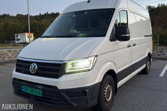 2018 Volkswagen Crafter, 35 L3 2,0 TDI 177hk aut, 312840km
