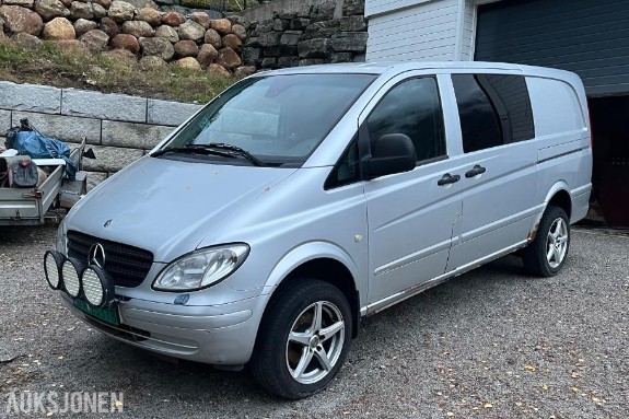 2009 Mercedes-Benz Vito 115 CDI 4X4 2.1 Diesel 4MATIC, Cruisekontroll, Hengerfeste, SKinninteriør, S+V dekk 