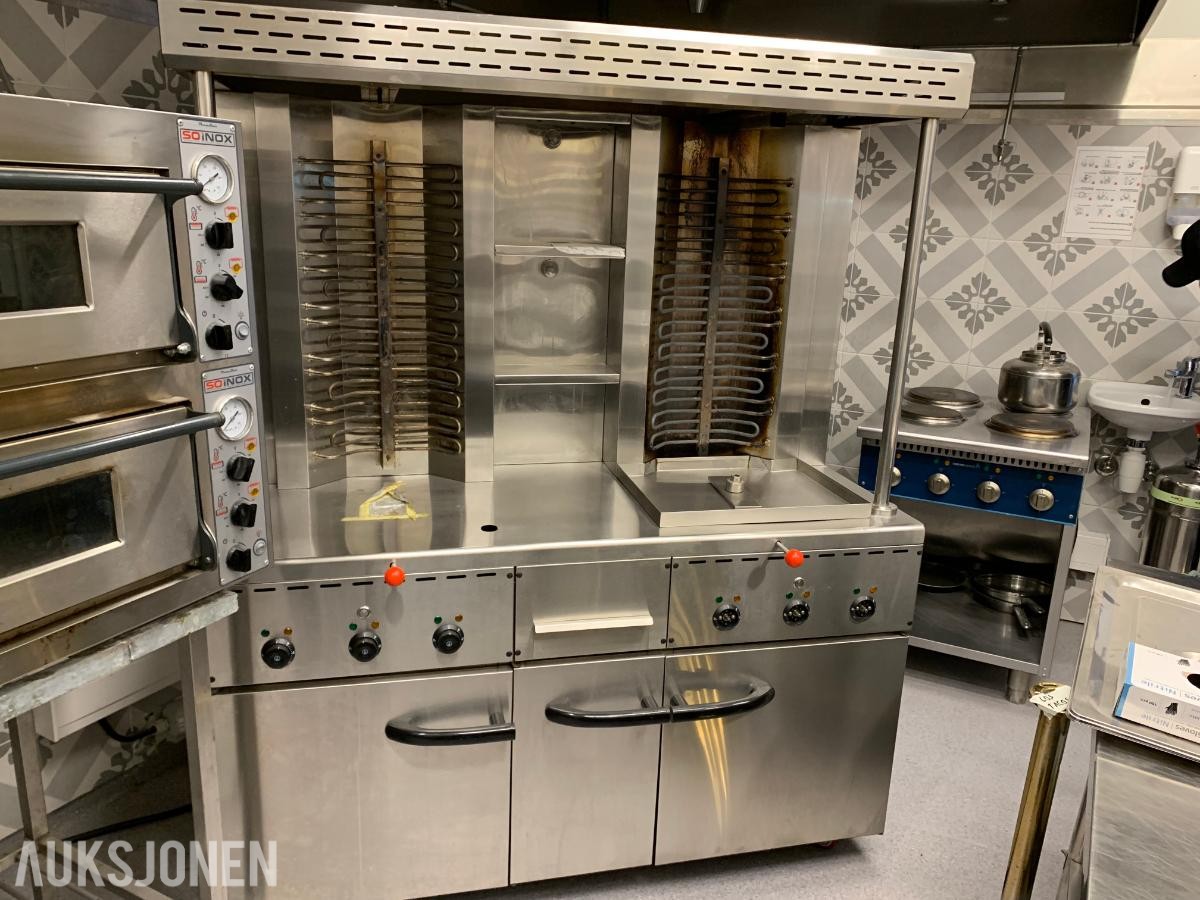 Soinox Dobbel Kebabgrill