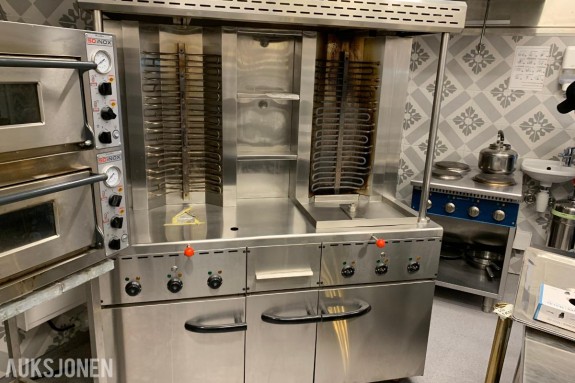 Soinox Dobbel Kebabgrill