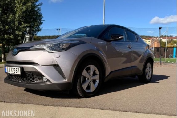 2020 Toyota C-HR Lounge Tech 1,8i Hybrid AUTOMAT ADAPTIV CRUISEKONTROLL RYGGEKAMERA EU OK 01.2028         56500km