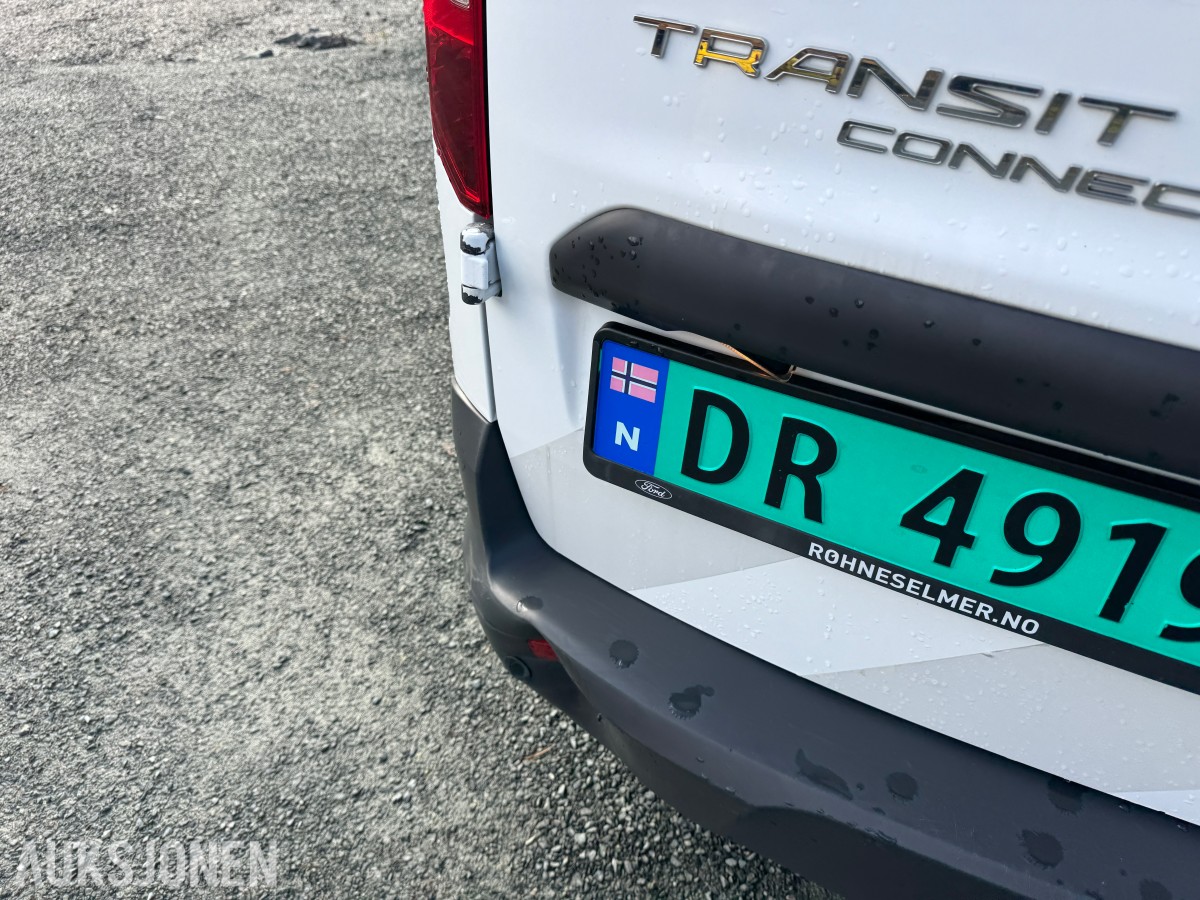 2018 Ford TRANSIT CONNECT 1.5 D 101 HK AUTOMAT HENGERFESTE VARMER KAMERA