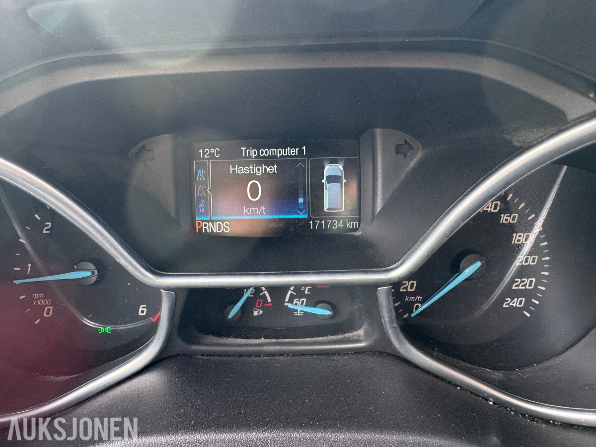 2018 Ford TRANSIT CONNECT 1.5 D 101 HK AUTOMAT HENGERFESTE VARMER KAMERA