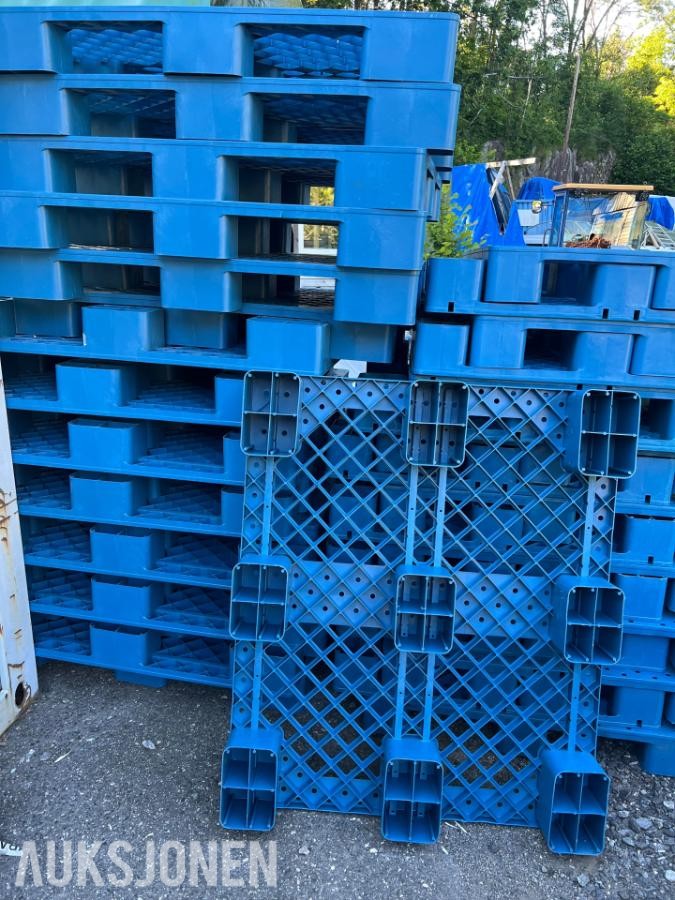 2026 Plastpaller 40stk Plast *Ingen minstepris*