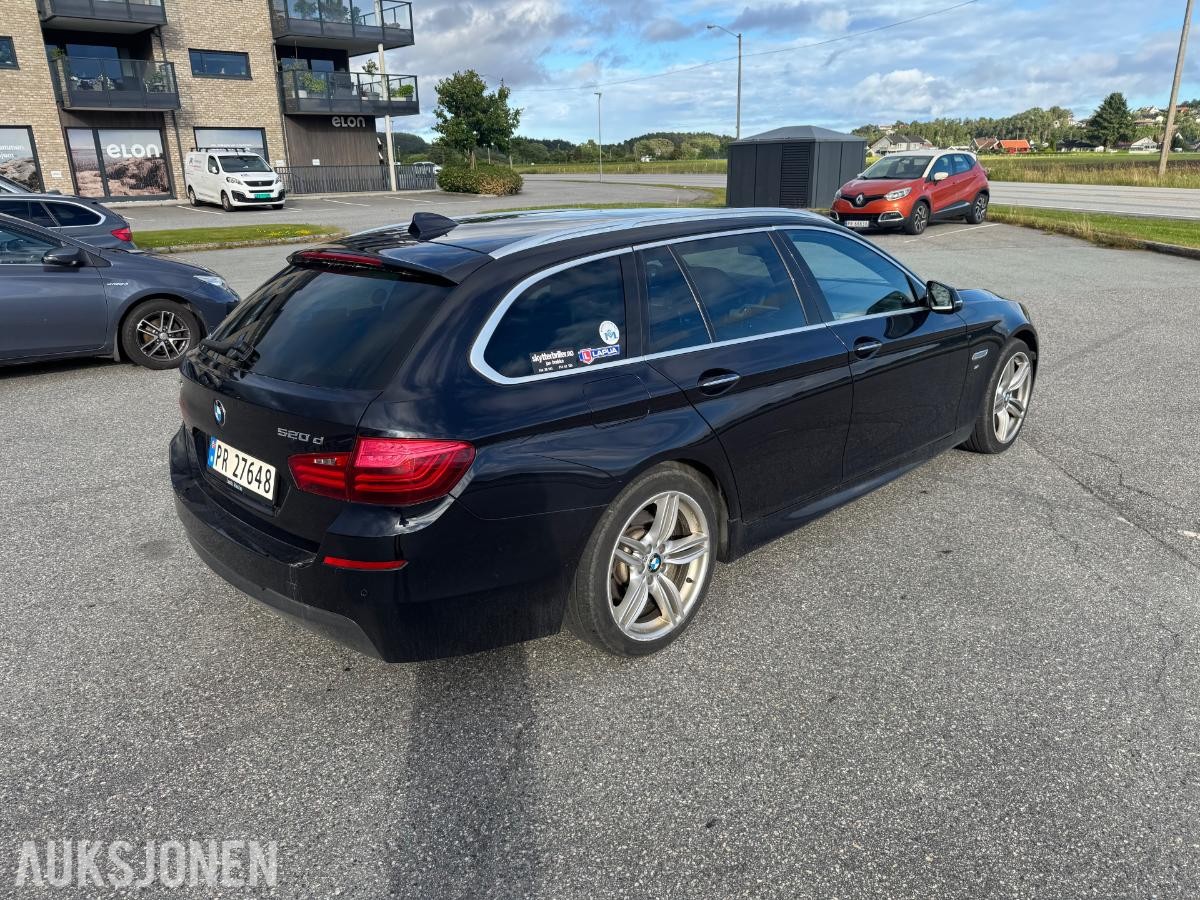 2014 BMW 520D XDRIVE 163HK M-SPORT AUTOMAT, CRUISEKONTROLL, RYGGEKAMERA