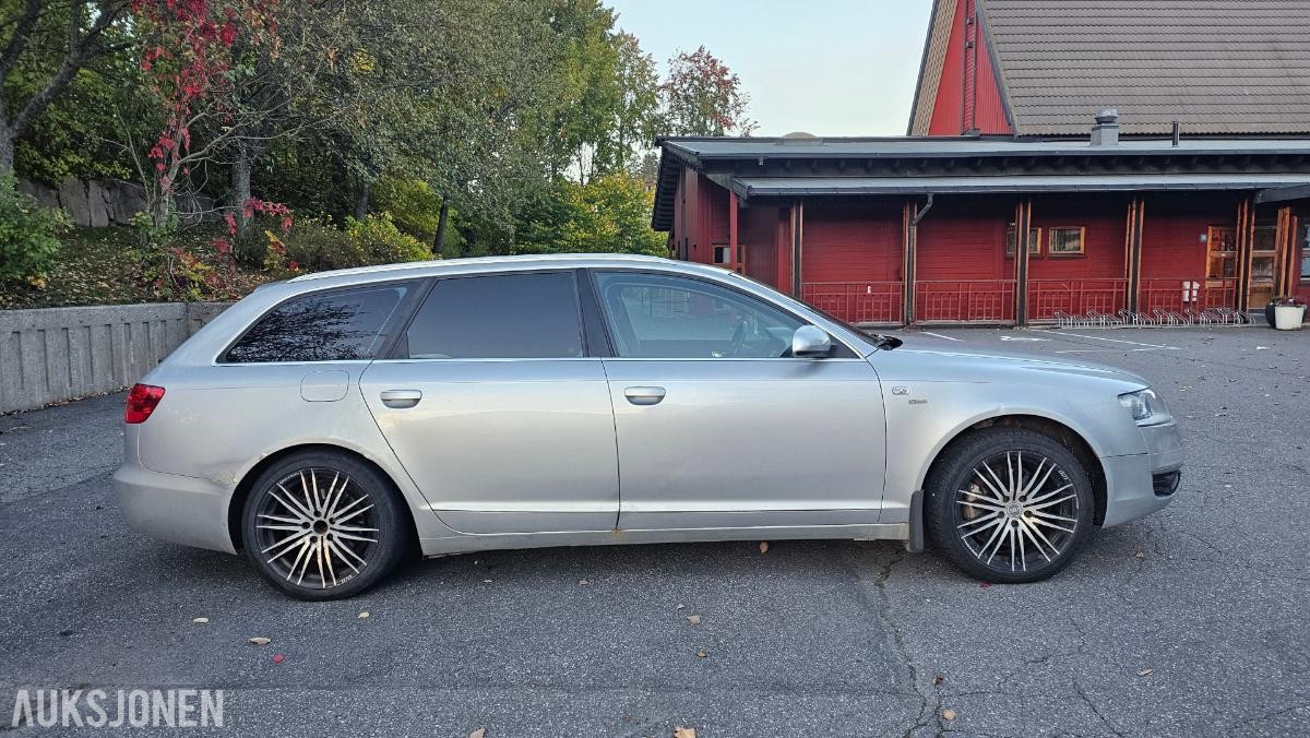 2007 AUDI A6 2.0 TDI 140HK AUTOMAT CRUISEKONTROLL, SKINNSETER