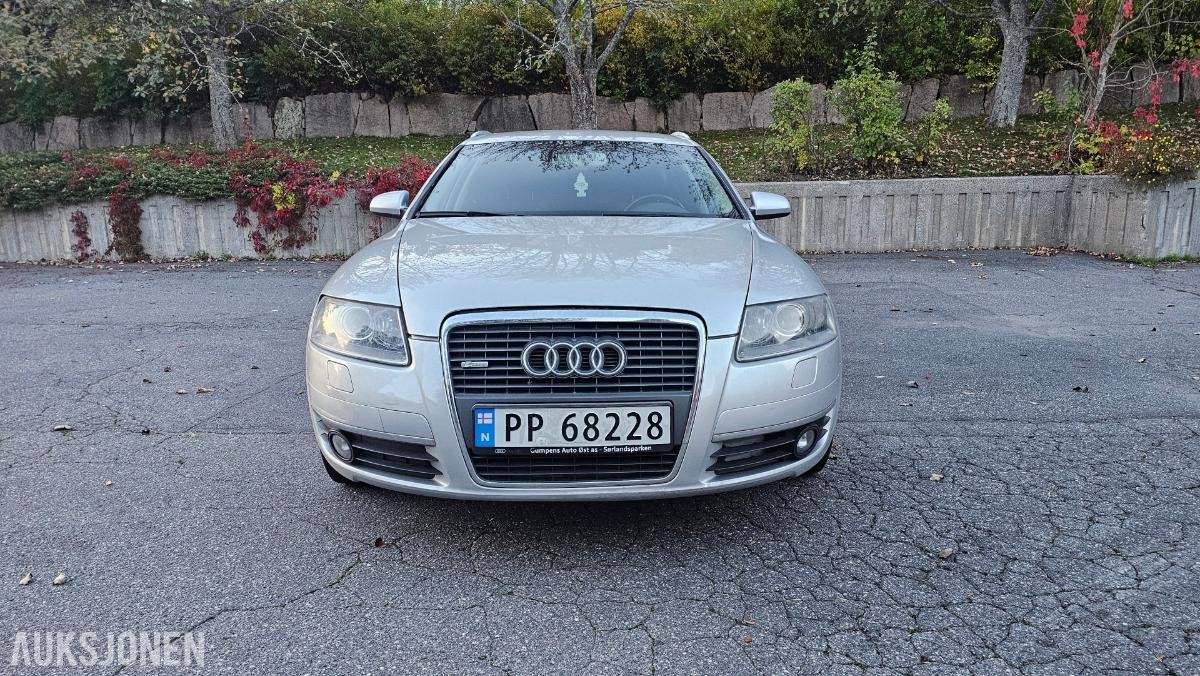 2007 AUDI A6 2.0 TDI 140HK AUTOMAT CRUISEKONTROLL, SKINNSETER