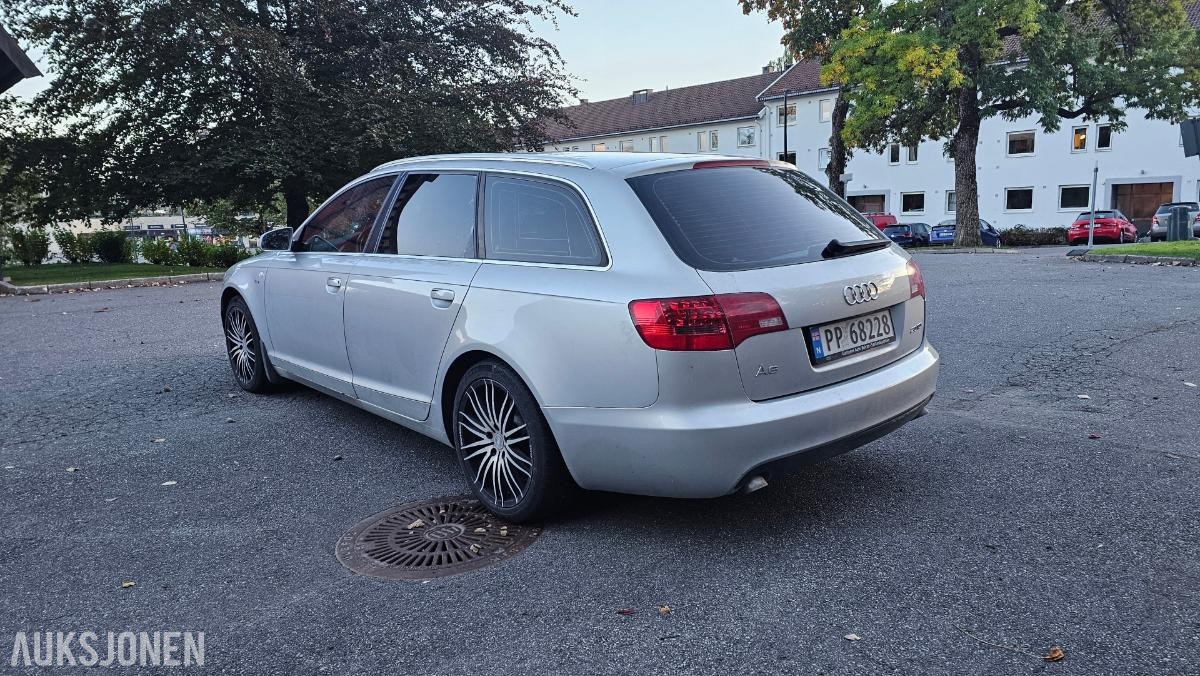2007 AUDI A6 2.0 TDI 140HK AUTOMAT CRUISEKONTROLL, SKINNSETER