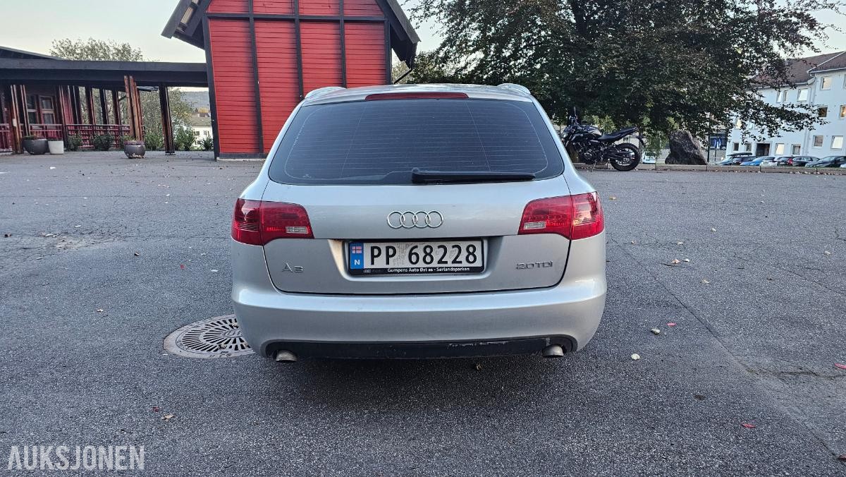 2007 AUDI A6 2.0 TDI 140HK AUTOMAT CRUISEKONTROLL, SKINNSETER