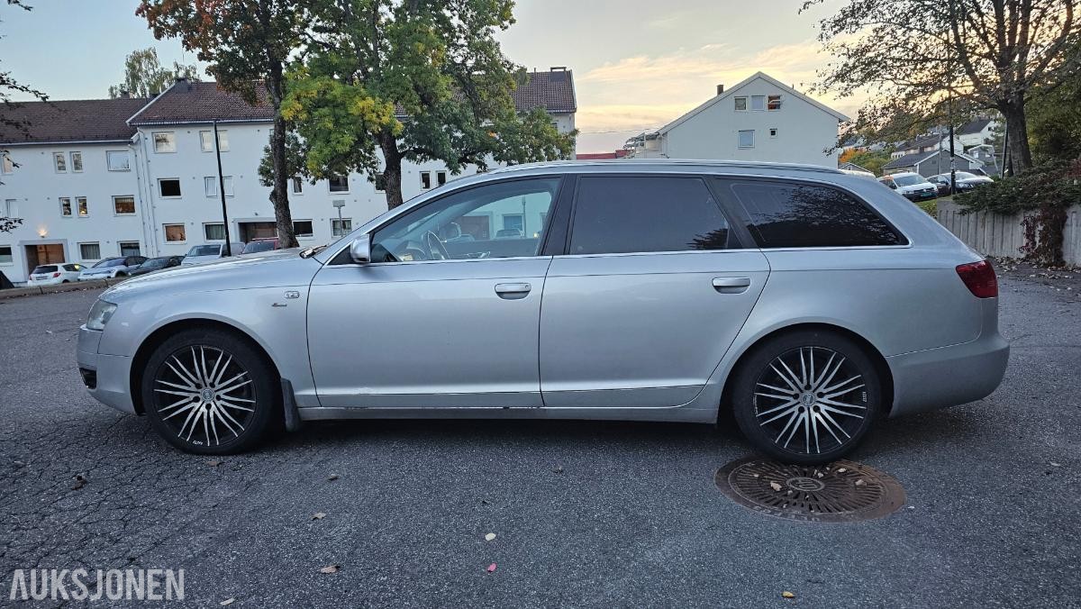 2007 AUDI A6 2.0 TDI 140HK AUTOMAT CRUISEKONTROLL, SKINNSETER