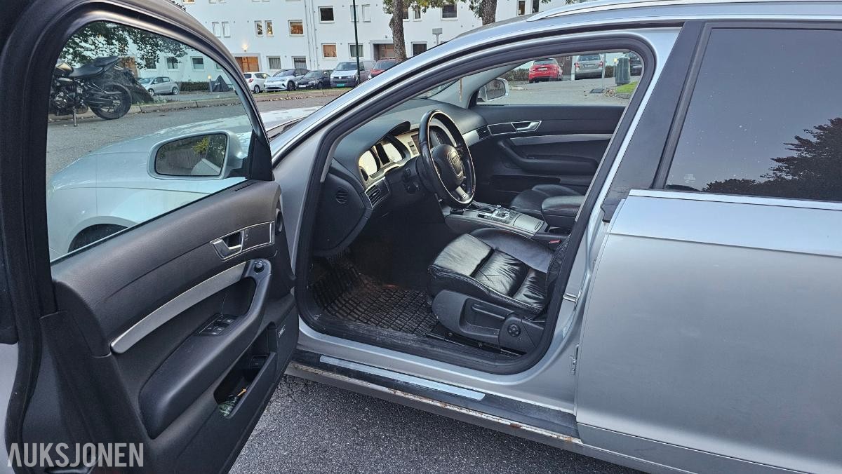 2007 AUDI A6 2.0 TDI 140HK AUTOMAT CRUISEKONTROLL, SKINNSETER