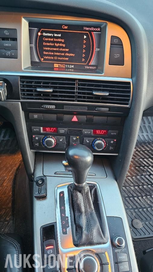 2007 AUDI A6 2.0 TDI 140HK AUTOMAT CRUISEKONTROLL, SKINNSETER