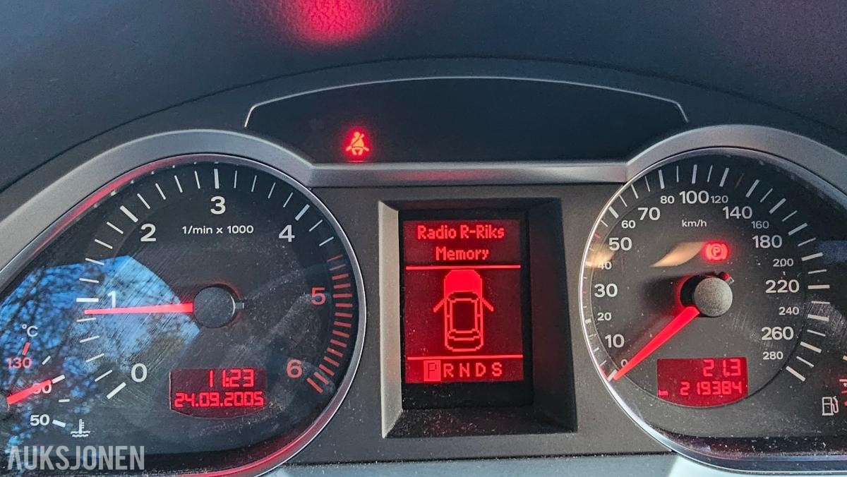 2007 AUDI A6 2.0 TDI 140HK AUTOMAT CRUISEKONTROLL, SKINNSETER
