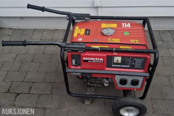 1995 Honda EM3000X Strømaggregat