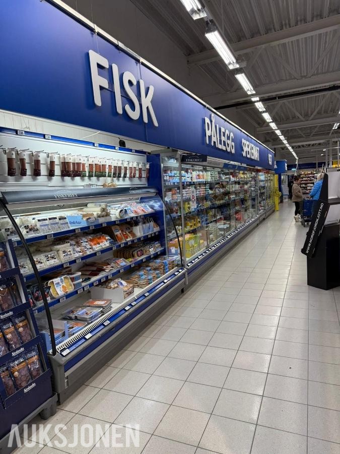 Kjøle- og fryseanlegg til dagligvarebutikk – selges samlet eller separat