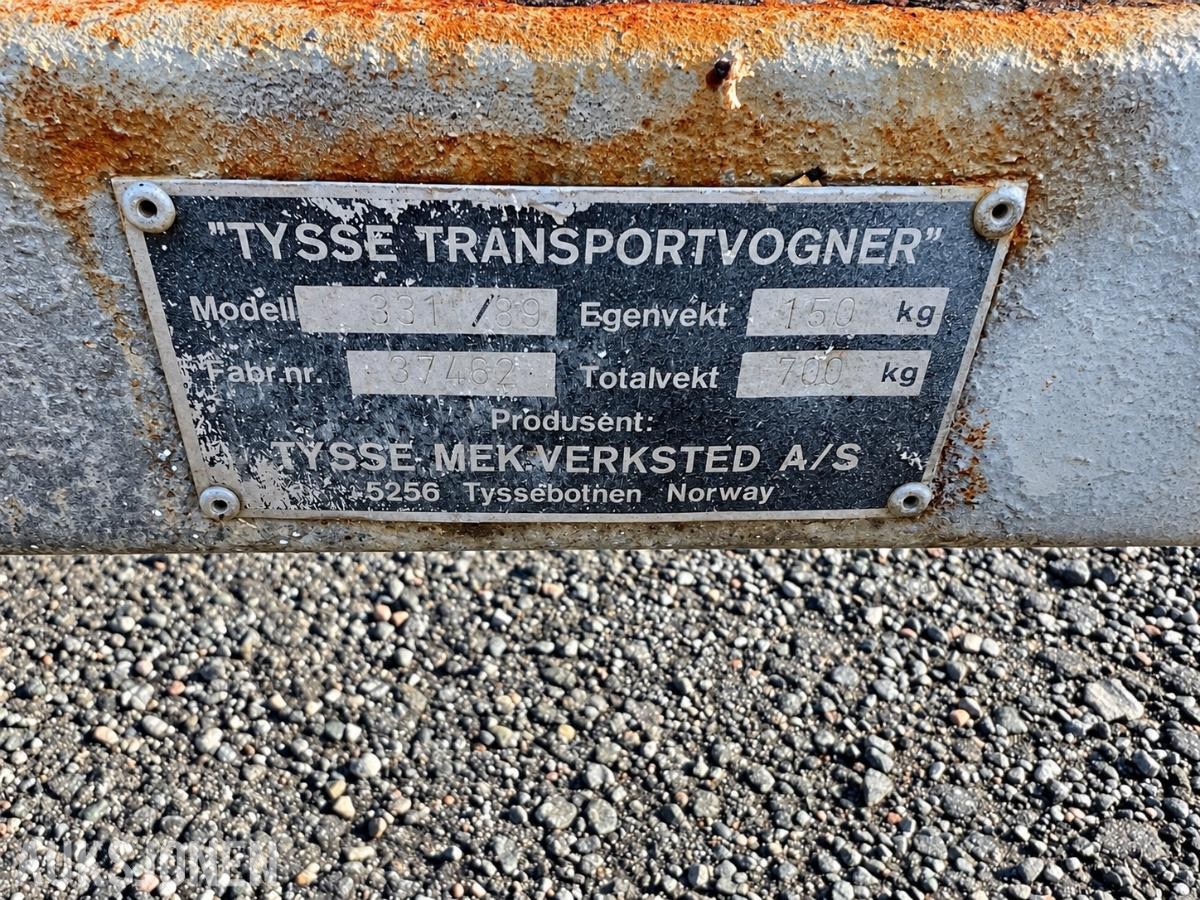 1990 Tysse Båthenger med forlenger