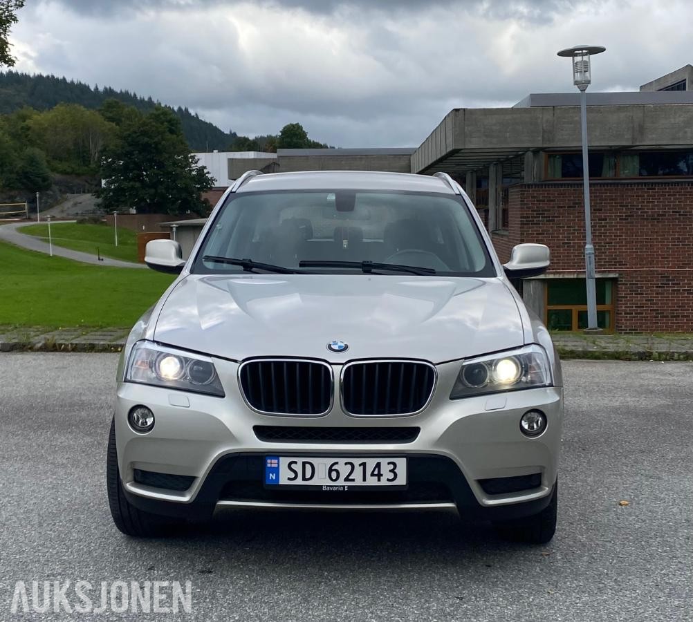 2012 BMW X3 xDrive20d Automat, Adaptiv cruisekontroll, Ryggekamera, Hengerfeste